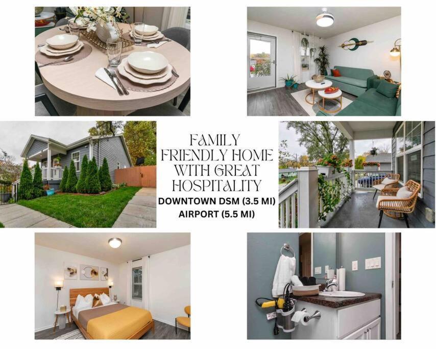 Family Friendly Home Close To Airport And Downtown Des Moines Dış mekan fotoğraf
